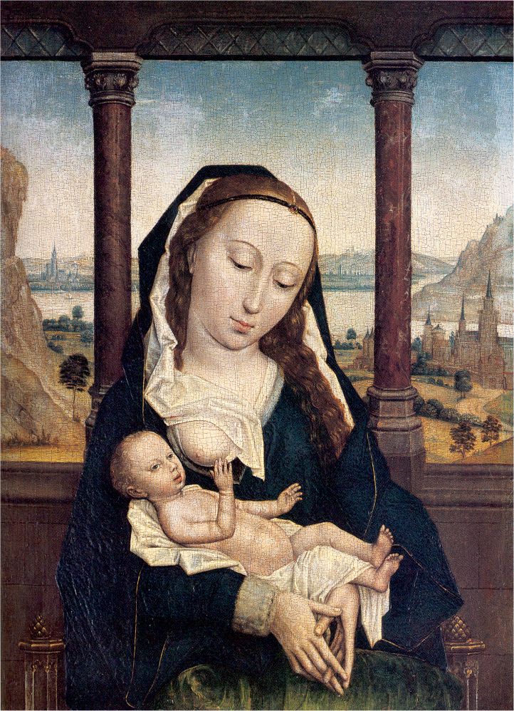 The Virgin and Child (attributed to Marmion)